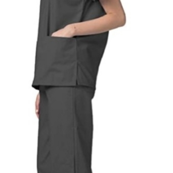 Marc Stevens Unisex Scrub Set CU701 V-Neck Scrub T - Picture 3 of 5